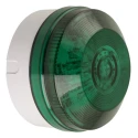 Moflash LED195 Series Industrial Green Beacon 20V AC/DC Flashing, Steady Rear and Side Mount LED Bulb IP65 LED195-01WH-SB-04