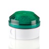 Moflash Industrial Green LED Beacon, Flashing Side Rear Mount, 280V ac/dc, IP65 Protection LED195-05WH-04