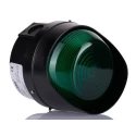 Moflash LED-TL Modular Series Green Beacon 280V AC/DC Steady and Flashing Wall Surface LED Bulb IP65 