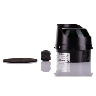 Moflash LED-TL Modular Series Amber Beacon 280V AC/DC Steady, Flashing Surface Wall LED Bulb IP65 