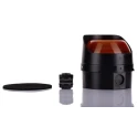 Moflash LED-TL Modular Series Amber Beacon 280V AC/DC Steady Flashing Wall Surface LED Bulb IP65 