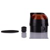 Moflash LED-TL Modular Series Amber Beacon 280V AC/DC Steady Flashing Wall Surface LED Bulb IP65