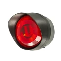 Moflash Industrial LED Modular Series Red Beacon 280V AC/DC Steady Light Effect Surface Wall Mount IP65 
