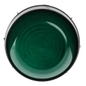 Moflash Steady Green LED Beacon Surface Wall Mount 280V AC/DC ABS Plastic Housing IP65 