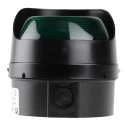 Moflash Steady Green LED Beacon Surface Wall Mount 280V AC/DC ABS Plastic Housing IP65 