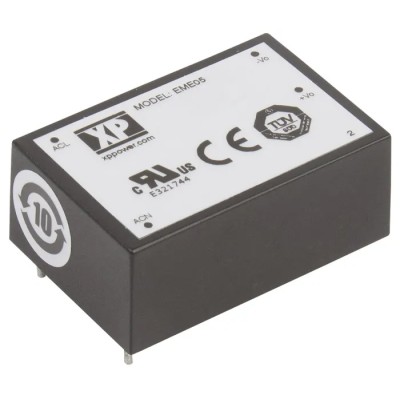 XP Power Switching Power Supply 5V DC 5W PCB Mount Medical Grade EME05US05