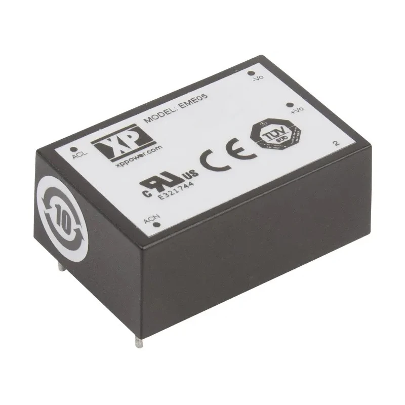 XP Power Switching Power Supply 5V DC 5W PCB Mount Medical Grade EME05US05