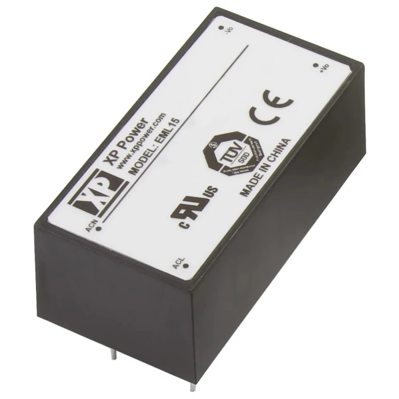 XP Power Switching Power Supply 3.3V DC 10W PCB Mount Medical Grade EML15US03-E
