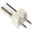 Molex KK 254 Series Straight Through Hole Pin Header, 2 Contacts, 2.54 mm Pitch, 1 Row, Unshrouded 22-27-2021