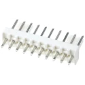 Molex KK 254 Series Straight Through Hole Pin Header, 10 Contact, 2.54 mm Pitch, 1 Row, Unshrouded 22-27-2101