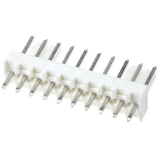 Molex KK 254 Series Straight Through Hole Pin Header, 10 Contact, 2.54 mm Pitch, 1 Row, Unshrouded 22-27-2101