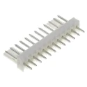 Molex KK 254 Series Straight Through Hole Pin Header, 12 Contact(s), 2.54 mm Pitch, 1 Row, Unshrouded 22-27-2121