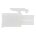 TE Connectivity Mini-Universal MATE-N-LOK Male Connector Housing 4.2 mm Pitch 2 Way 1 Row Straight 172165-1