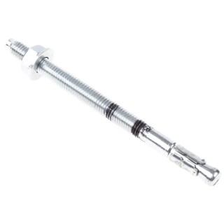 RawlPlug Carbon Steel Through Bolt Anchor Wall Plug 8 mm x 115 mm 56125