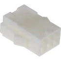 TE Connectivity Mini-Universal MATE-N-LOK Female Connector Housing 4.2 mm Pitch 6 Way 2 Row Straight 172160-1