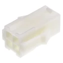 TE Connectivity Mini-Universal MATE-N-LOK Female Connector Housing 4.2 mm Pitch 4 Way 2 Row Straight 172159-1