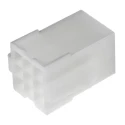 TE Connectivity Mini-Universal MATE-N-LOK Female Connector Housing 4.2 mm Pitch 9 Way 3 Row Straight 172161-1