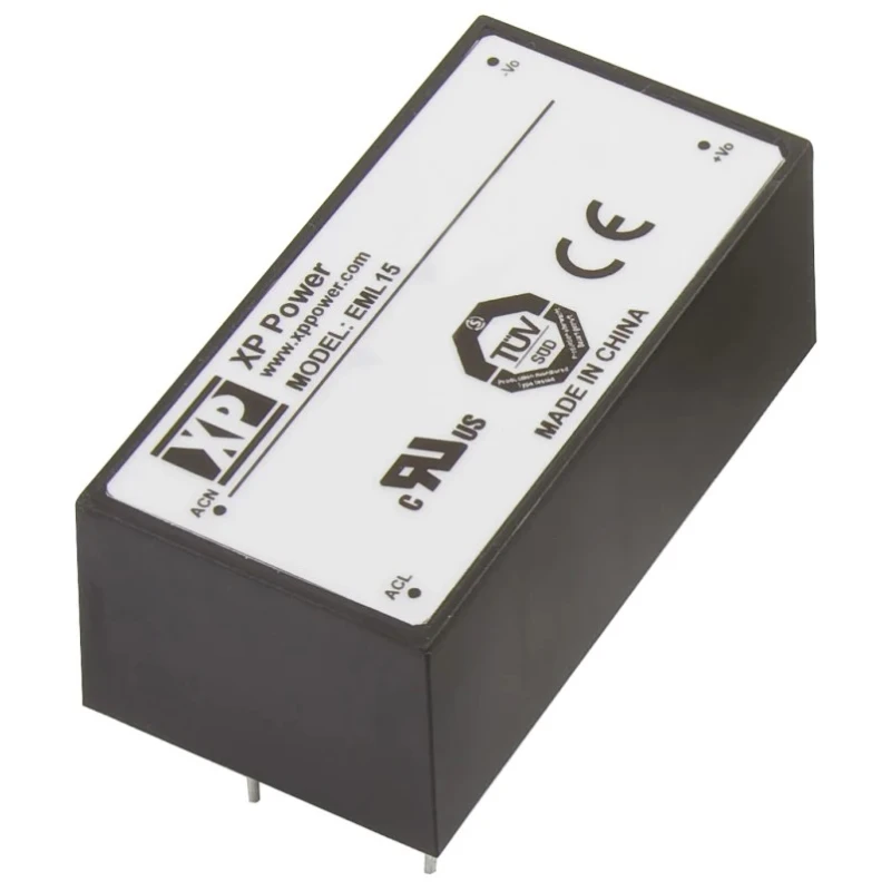 XP Power Switching Power Supply 24V DC 15W PCB Mount Medical Grade EML15US24-E