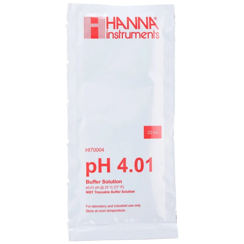 Hanna Instruments pH Buffer Solution 20 ml HI70004P