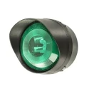 Moflash Industrial LED Green Beacon with Flashing and Steady Light Effects 230V AC/DC IP65 