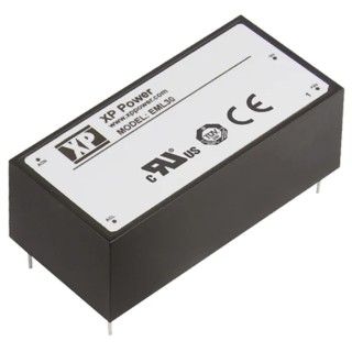 XP Power EML30US24-E Switching Power Supply 24V DC 30W 264V AC PCB Mount 88% Efficiency EML30US24-E