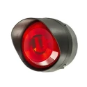 Moflash Red Beacon Traffic Light 280V AC/DC Steady LED Bulb Surface Wall Mount IP65 