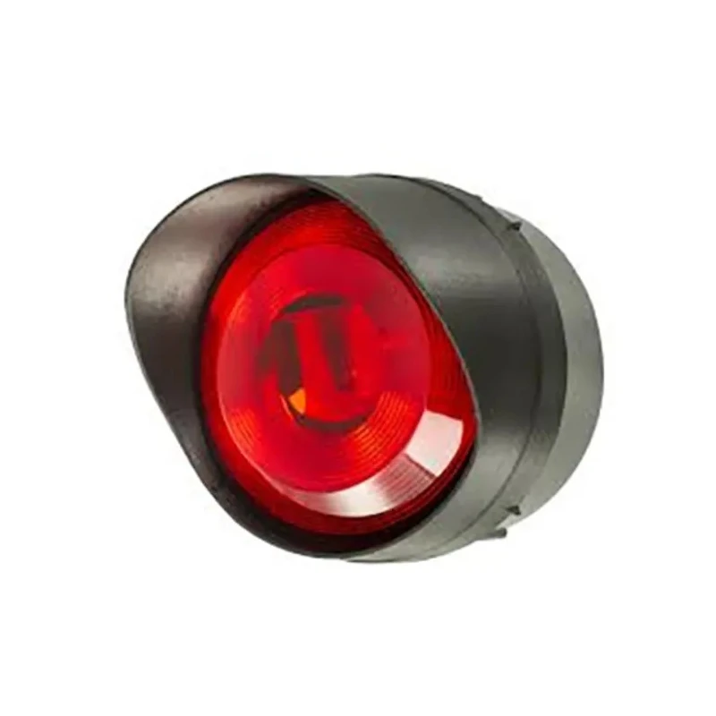 Moflash Red Beacon Traffic Light 280V AC/DC Steady LED Bulb Surface Wall Mount IP65 
