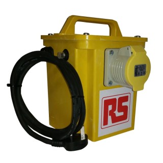 Carroll & Meynell RS PRO Site Transformer 3.3 kVA, 230 V AC Primary, 110 V (55V-0V-55V) Secondary, 32 A Output 122-6710