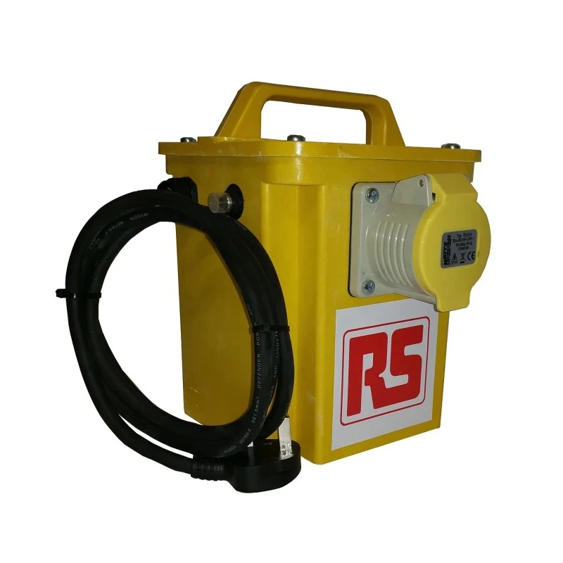 Carroll & Meynell RS PRO Site Transformer 3.3 kVA, 230 V AC Primary, 110 V (55V-0V-55V) Secondary, 32 A Output 122-6710