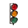 Moflash LED TL Series Industrial LED Beacon Clear Amber Blue Green Red 3 Lights 380V Wall Mount LED-TL-05-02-01-04