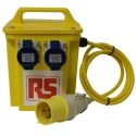 RS PRO Site Transformer 3.3 kVA 110 V Primary 230 V Secondary 16 A Output Stand Alone 122-6712