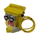 RS PRO Site Transformer 3.3 kVA 110 V Primary 230 V Secondary 16 A Output Stand Alone 122-6712