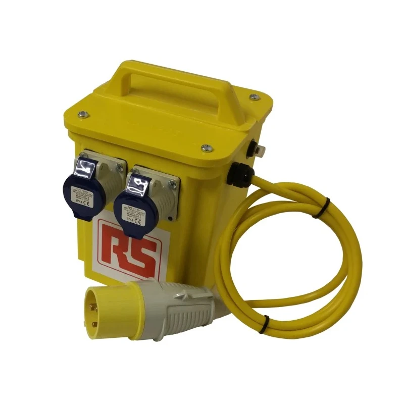 RS PRO Site Transformer 3.3 kVA 110 V Primary 230 V Secondary 16 A Output Stand Alone 122-6712