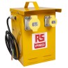 RS PRO Site Transformer 3 kVA 230 V ac Primary 110 V (55V-0V-55V) Secondary 32 A Output 122-6716