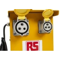 RS PRO Site Transformer 3 kVA 230 V ac Primary 110 V (55V-0V-55V) Secondary 32 A Output 122-6716