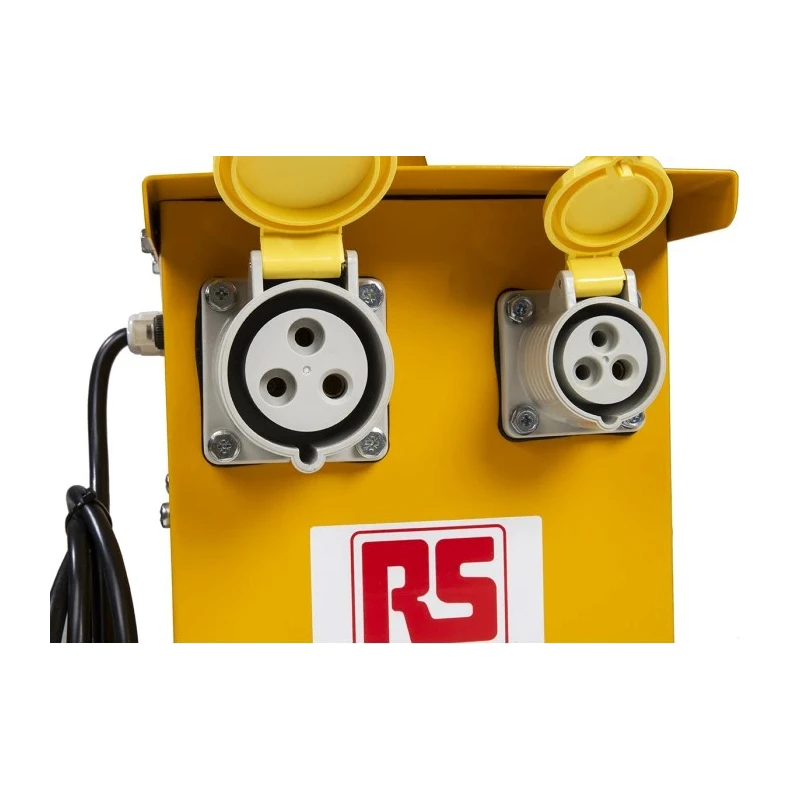 RS PRO Site Transformer 3 kVA 230 V ac Primary 110 V (55V-0V-55V) Secondary 32 A Output 122-6716
