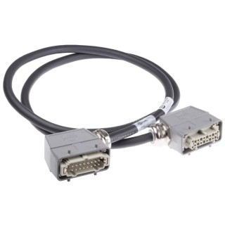 HARTING Heavy Duty Power Connector, Crimp, 16 Way, 7A, Han E Female/Male, 600V 20871469002200