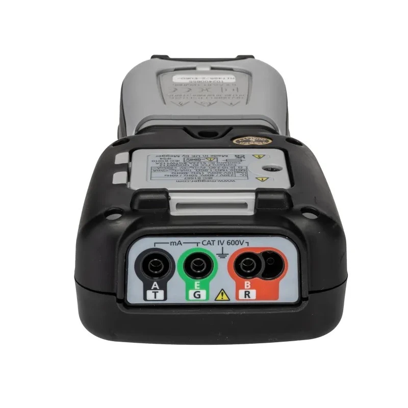 Megger Insulation Tester 50 V Min Test Voltage, 500 V Max Test Voltage, 200 GΩ Resistance, CAT IV MIT485