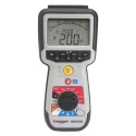 Megger High Voltage Handheld Insulation Tester MIT2500, 50 V Min to 2500 V Max, 200 GΩ Resistance Range, CAT IV 600 V