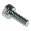 RS PRO Plain Steel Hex Socket Cap Screw, Hex Socket, M3 x 8 mm 483-8168