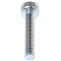 RS PRO Plain Steel Hex Socket Cap Screw, Hex Socket Drive, Thread M3 x Length 16 mm 483-8180