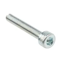 RS PRO Plain Steel Hex Socket Cap Screw, Hex Socket Drive, Thread M3, Length 20mm 483-8196
