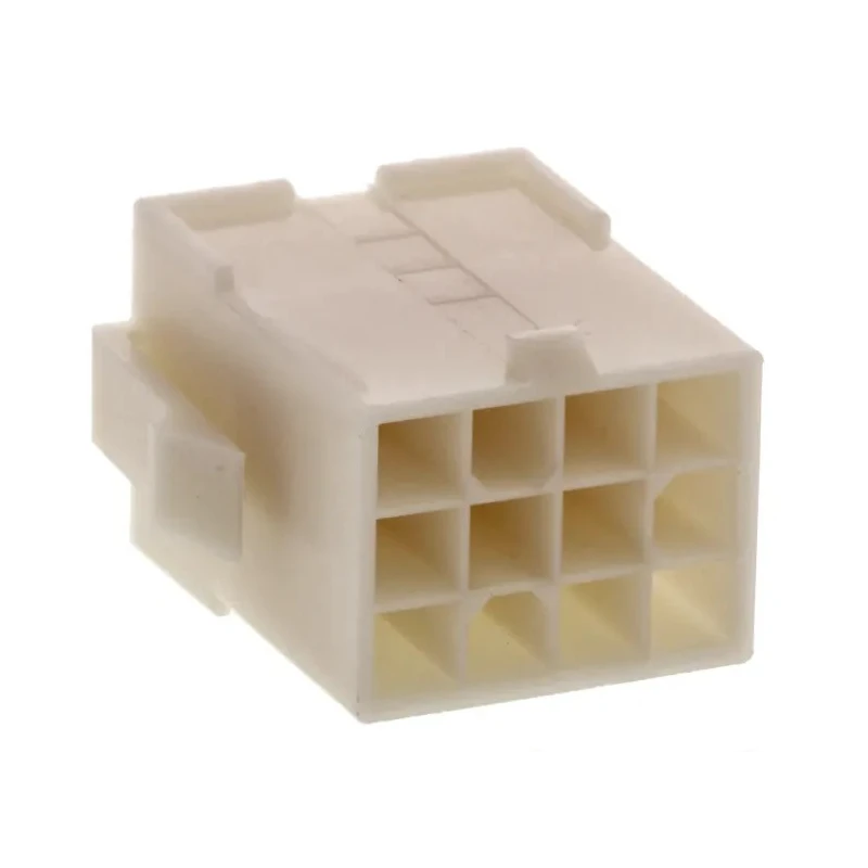 TE Connectivity Mini-Universal MATE-N-LOK Female Connector Housing 4.2 mm Pitch 12 Way 3 Row Straight 172162-1