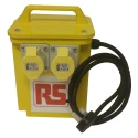 Carroll & Meynell High-Quality 1 Phase Site Transformer 3.3 kVA, 230 V AC Primary, 110 V (55V-0V-55V) Secondary, 16 122-6705