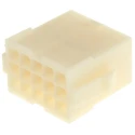 TE Connectivity Mini-Universal MATE-N-LOK Female Connector Housing 4.2 mm Pitch 15 Way 3 Row Straight 172163-1