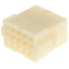 TE Connectivity Mini-Universal MATE-N-LOK Female Connector Housing 4.2 mm Pitch 15 Way 3 Row Straight 172163-1