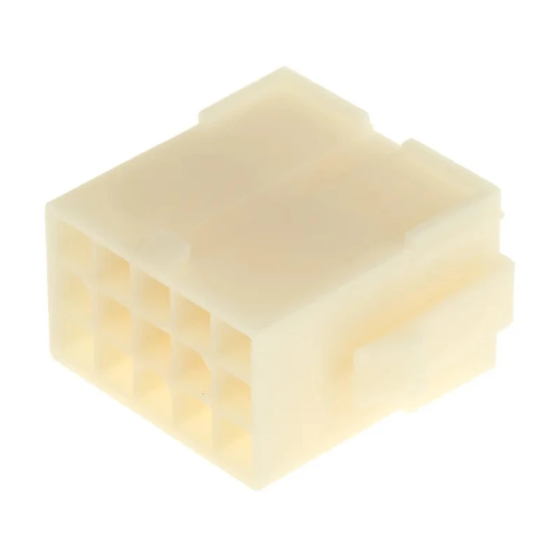 TE Connectivity Mini-Universal MATE-N-LOK Female Connector Housing 4.2 mm Pitch 15 Way 3 Row Straight 172163-1