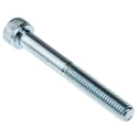 RS PRO Plain Steel Hex Socket Cap Screw, Hex Socket Drive, M6 x 50 mm 483-8354
