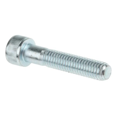 RS PRO Plain Steel Hex Socket Cap Screw M8 x 40 mm Hex Socket Drive DIN 912 483-8411