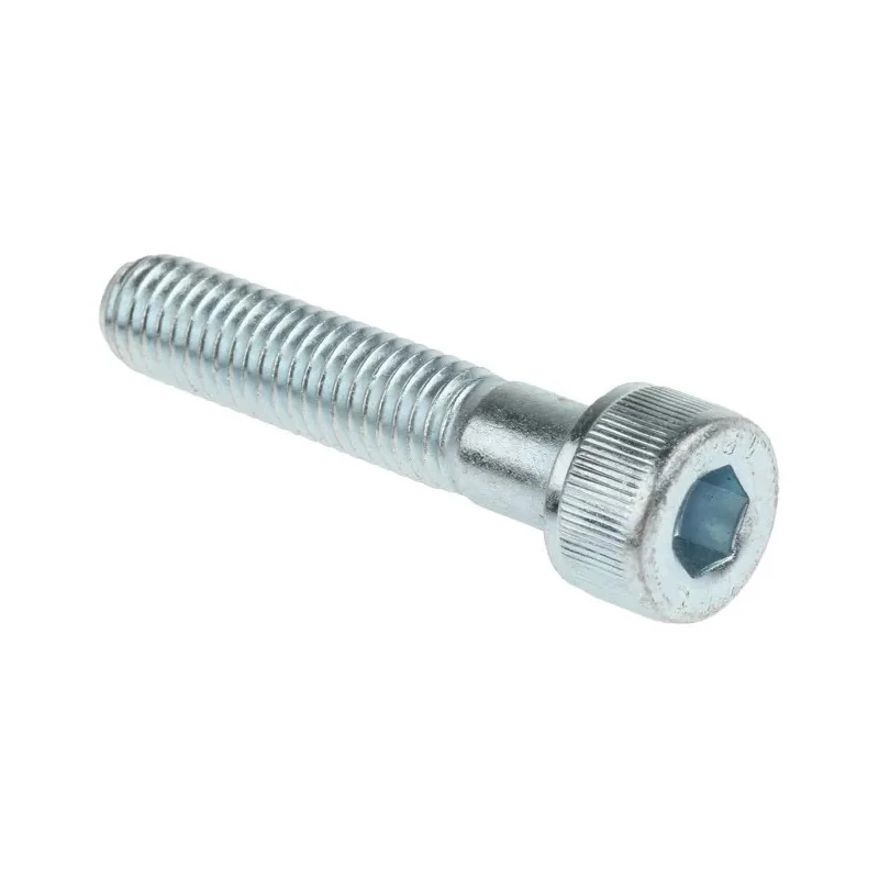 RS PRO Plain Steel Hex Socket Cap Screw M8 x 40 mm Hex Socket Drive DIN 912 483-8411